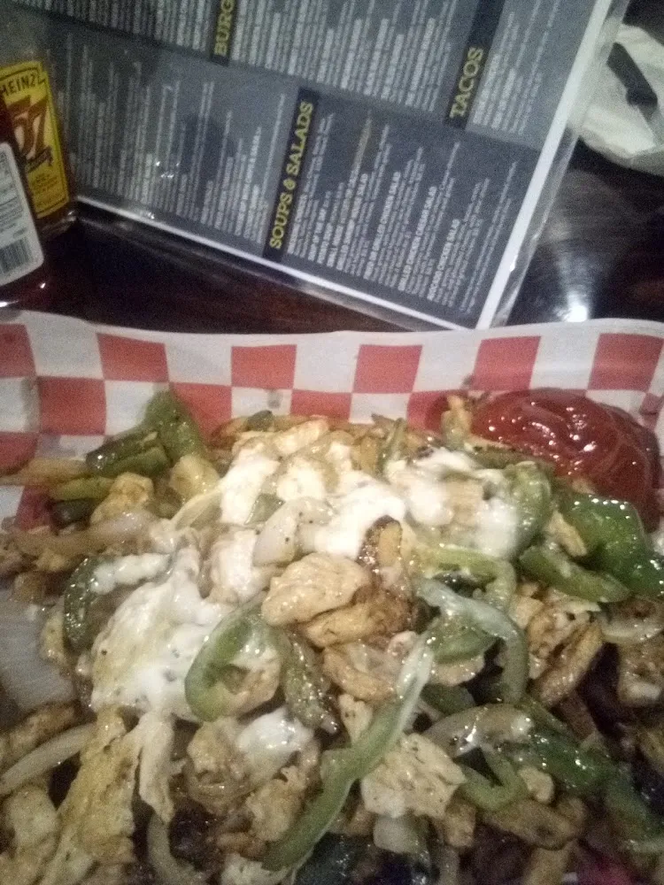 Monster Fries with Chicken mmmmm